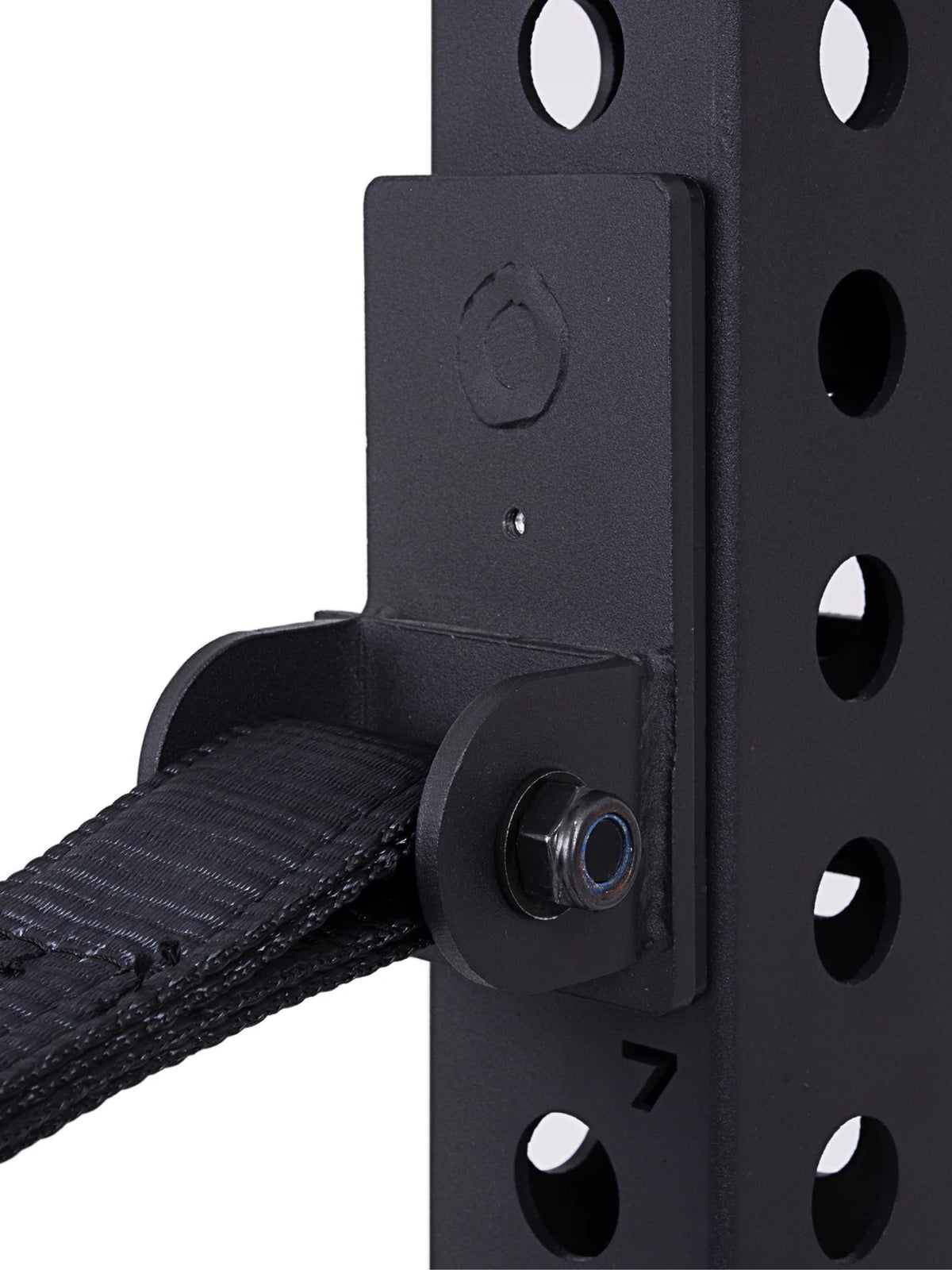 R8 Strike Power Rack with band mount on the upright