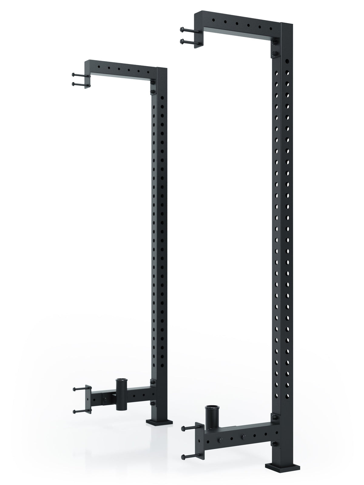 Atletica R7 Sixleg Extension - two black uprights, extension for R7 Power Racks