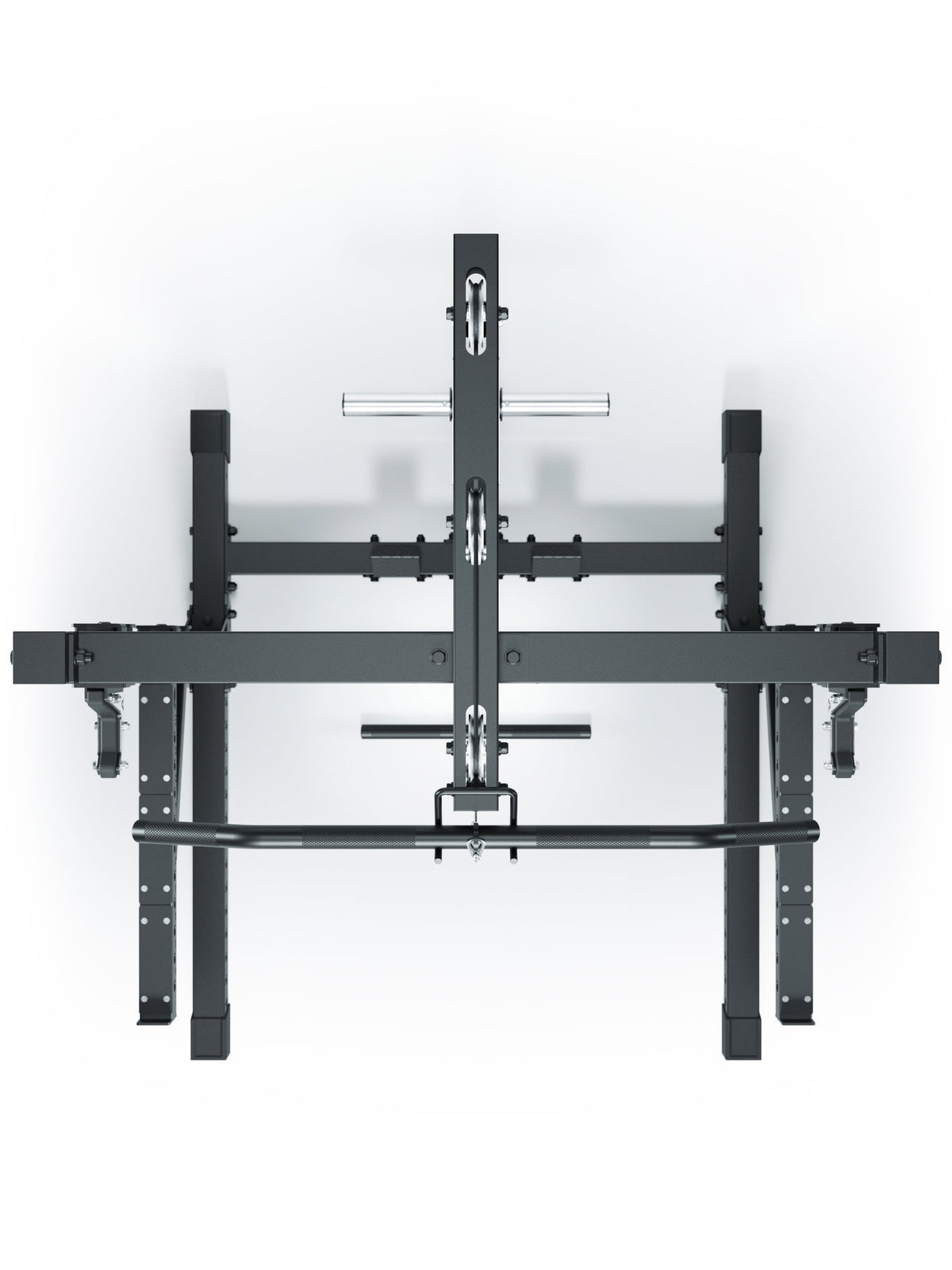 R7 Rider Power Rack Plate Loaded with Steel Frame, Weight Plate Holders and Handles