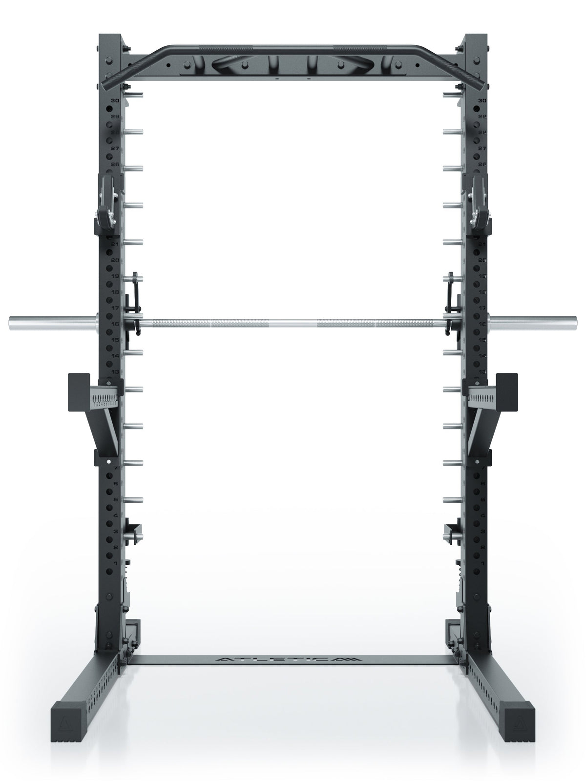 R7 Saber - Squat Rack with Smith Machine, barbell, weight plate holders