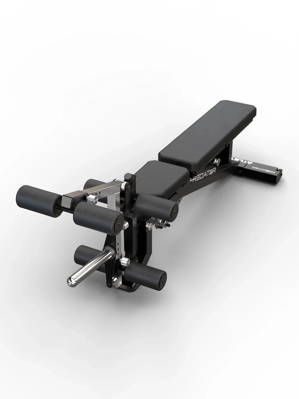 ATLETICA EVO Leg Option Top View Attachment for the Predator Weight Bench