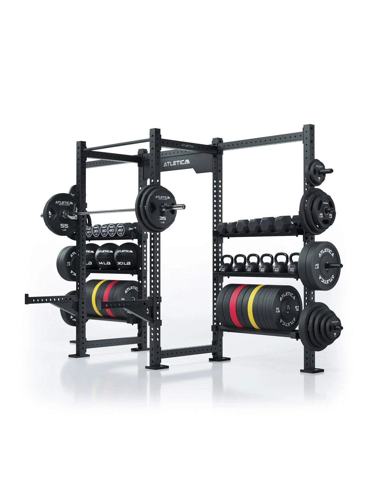 Shelf for Bumper Plates and Wallballs Weights