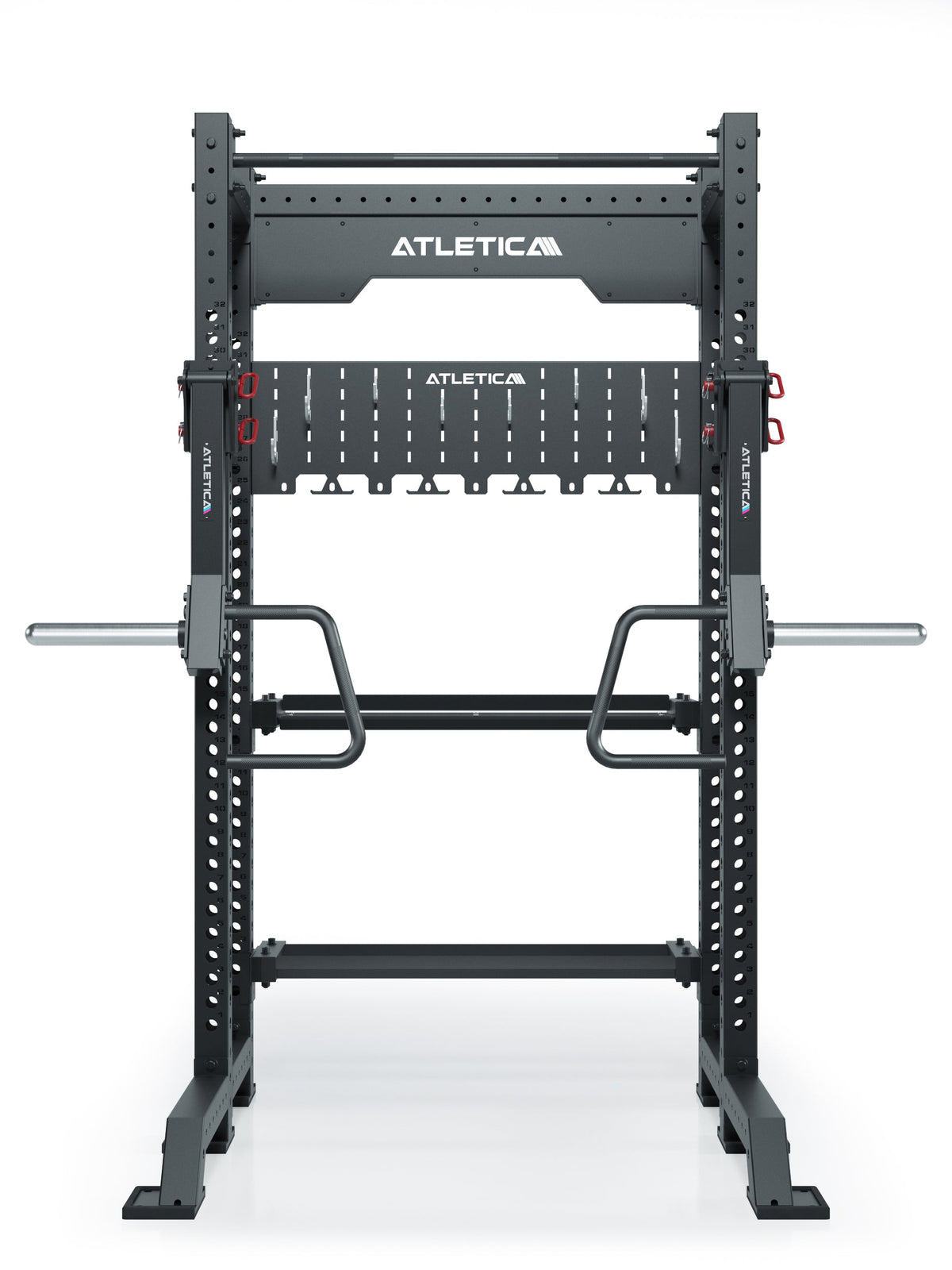 R8 Jammer Arms - black Power Rack with Jammer Arms, holes