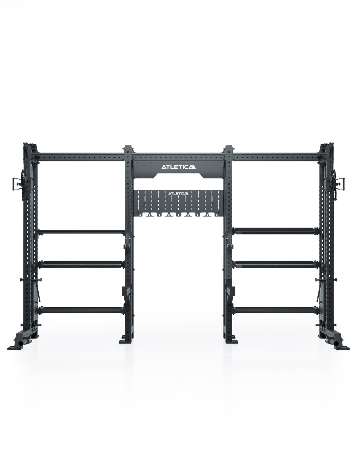 R8 Storage Plate – Pegboard Storage System 43"x12.5" with 16 Hooks for Gym Accessories