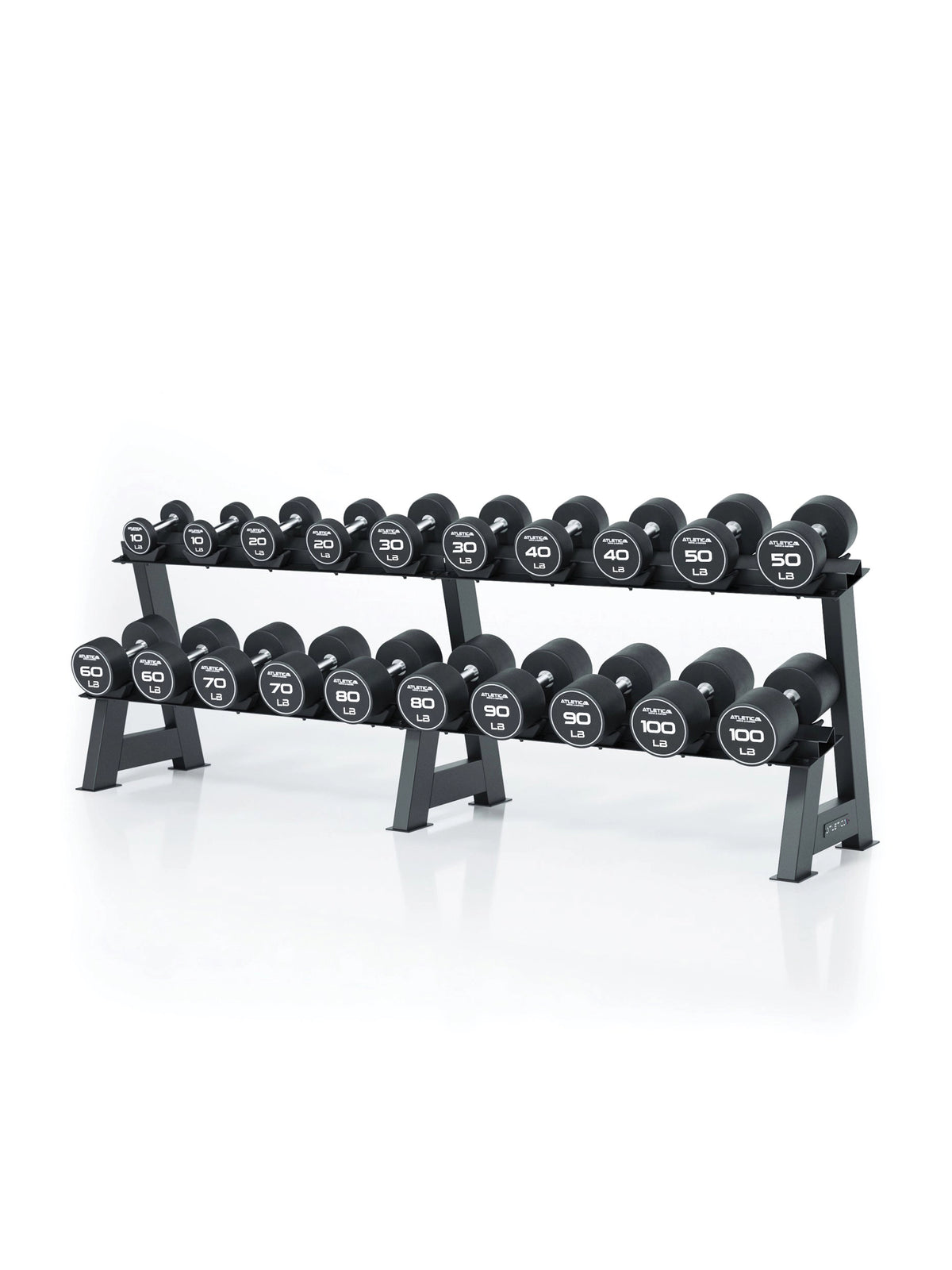 Shelf for Dumbbells: Round Dumbbell shelf for 20 pieces