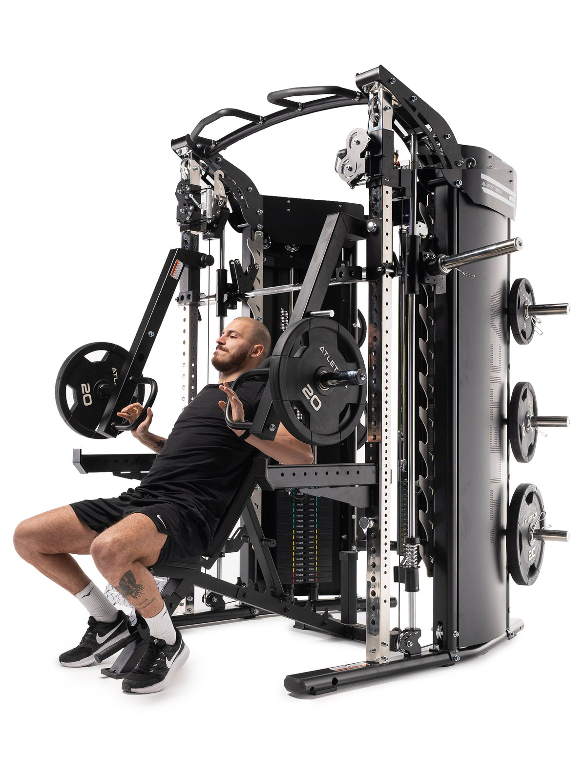 Home Gym Quantum Pro by Atletica with extensive accessories