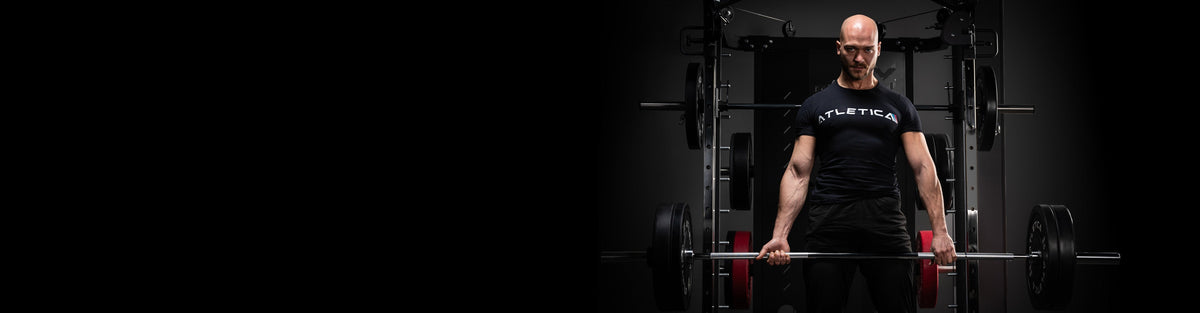 Exclusive Black Week deals on cardio & strength machines as well as training sets from Atletica – only until December 1.
