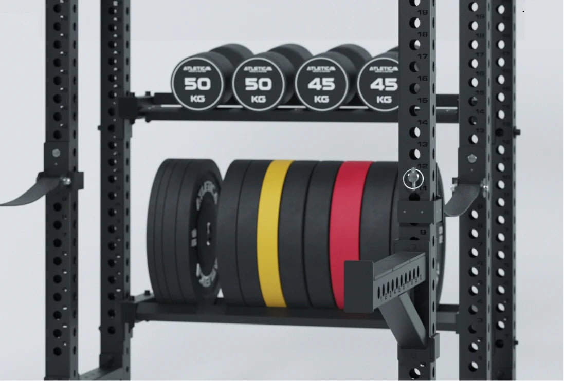 R8 Utile Power Rack mit umfangreichem Lagersystem