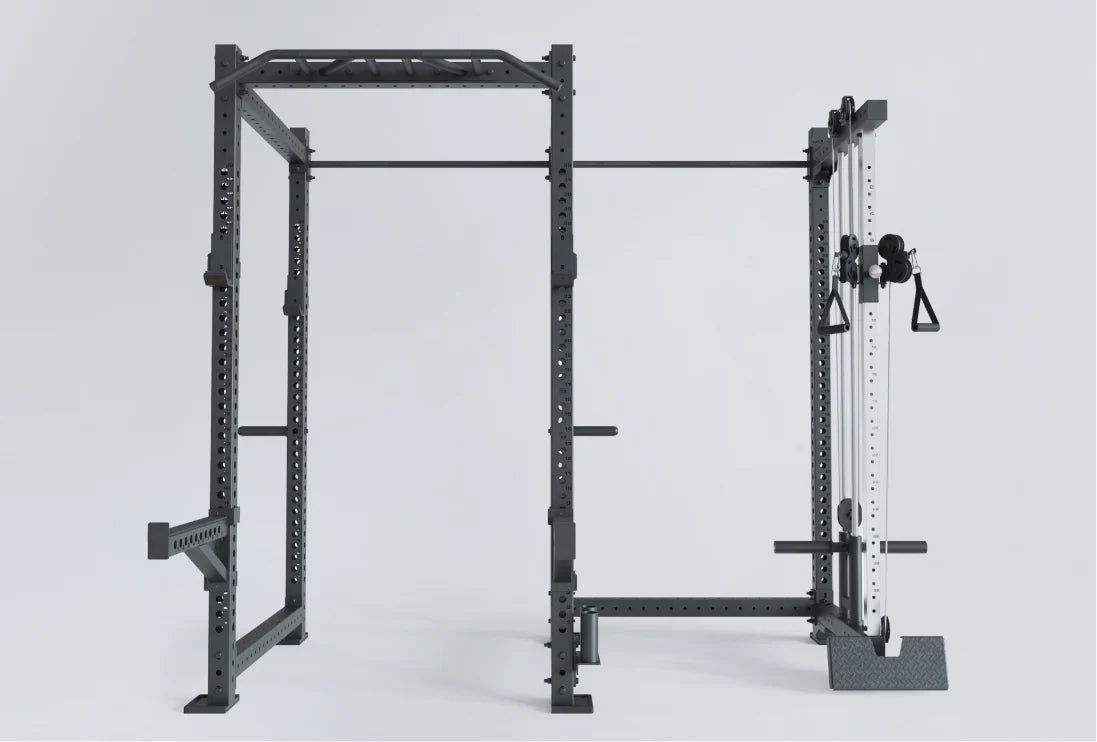 R8 Drift Power Rack von Atletica mit Kabelzugstation
