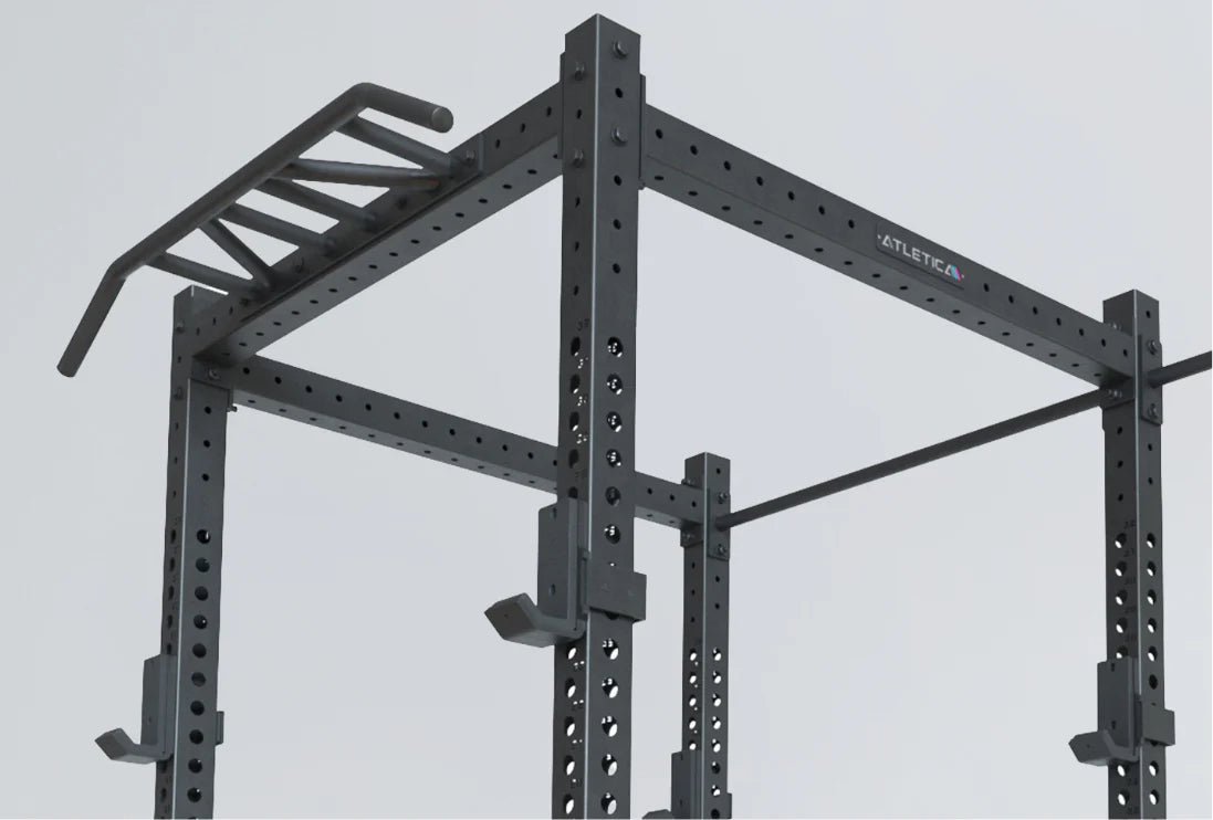 R8 Drift Pro Power Rack: mit integrierter Klimmzugstange und J-Hooks