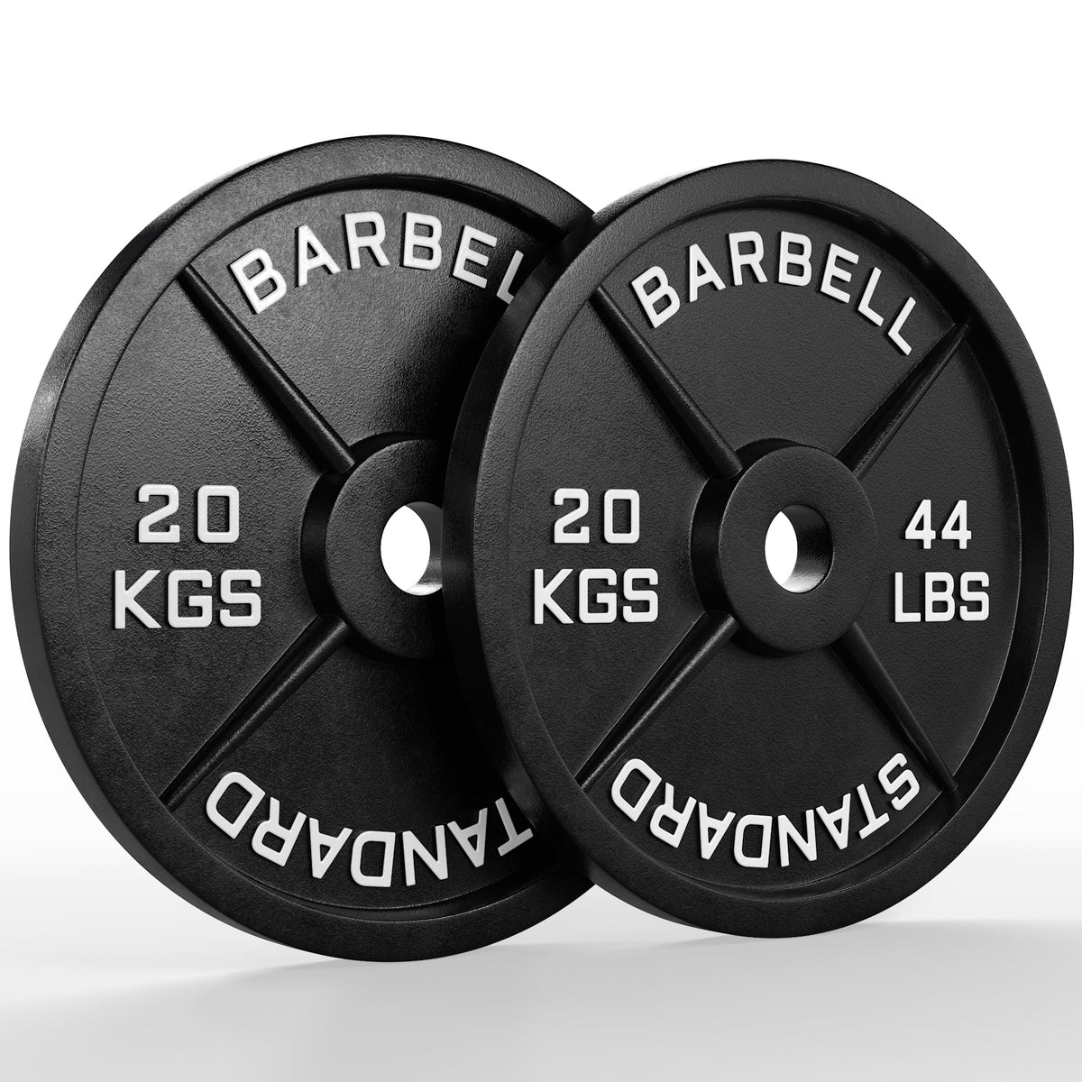Classic Iron Plates 45 lb in pairs – cast iron weight plates from Atletica