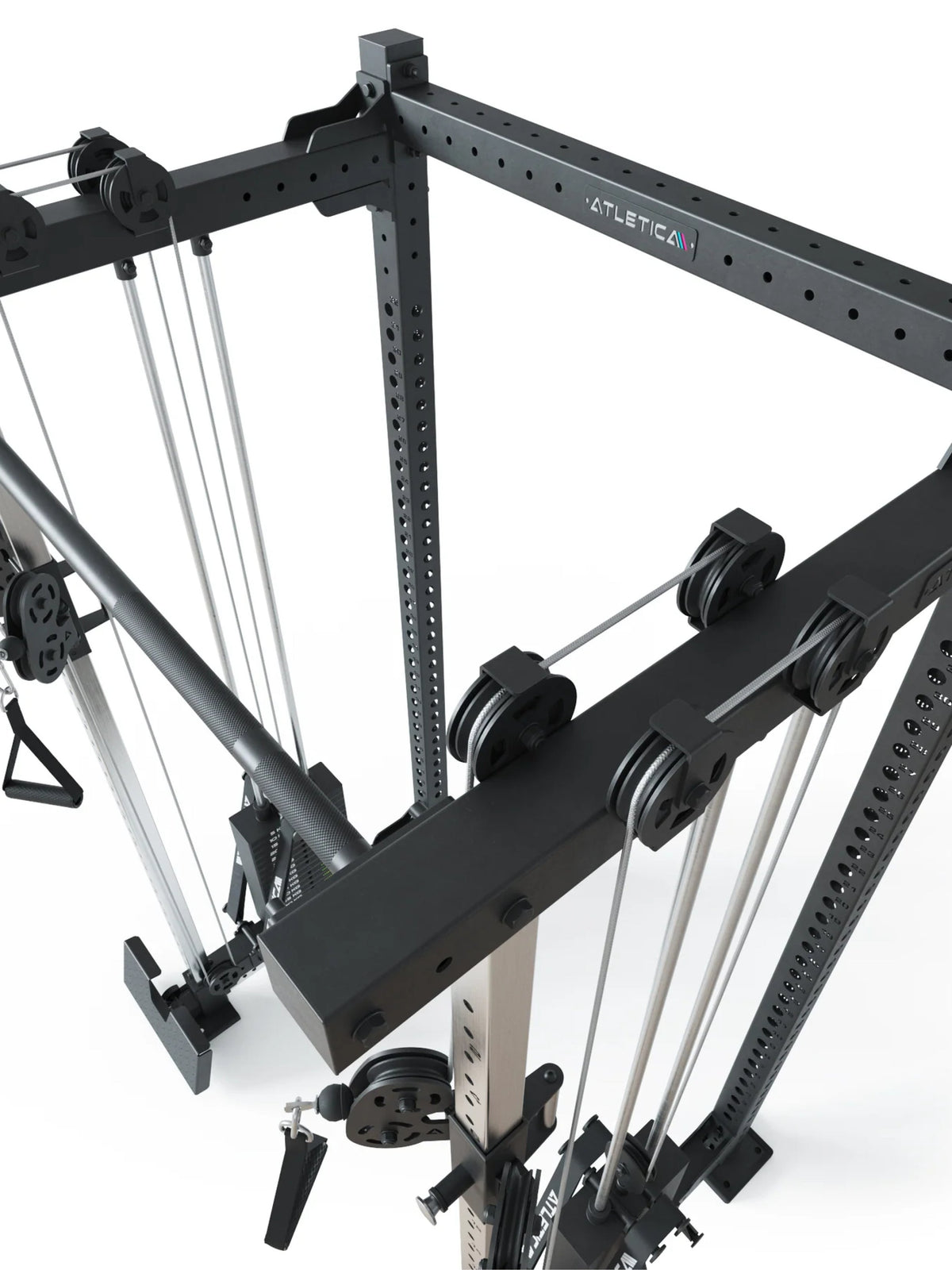 R8 Nitro Cable Rack - Functional Trainer with pulleys, steel frame, handles