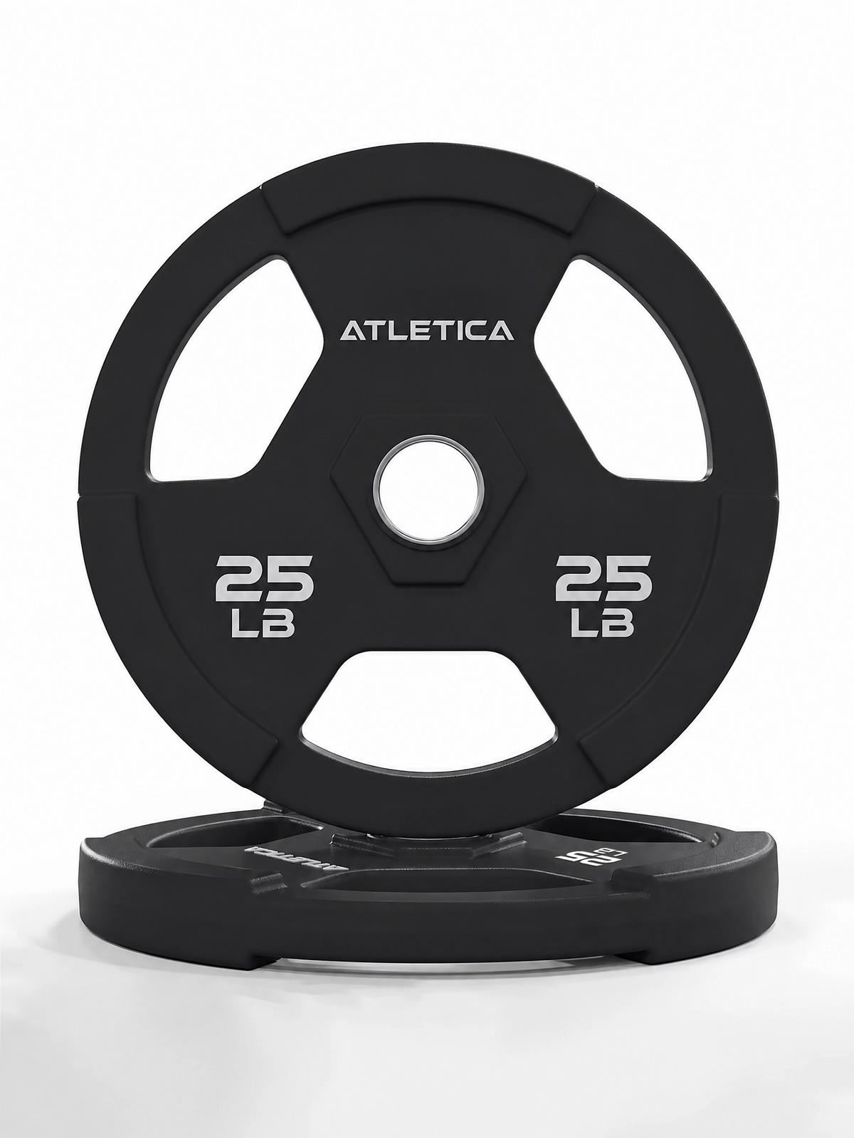 3H Gripper Plates Pair 25 lb with 50 mm bore – for barbell training and strength sports