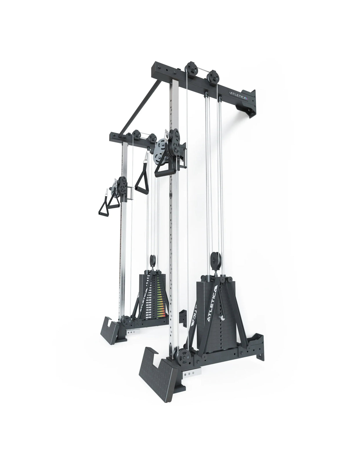 R8 Nitro Cable Rack - Functional Trainer with two Weight Stacks, mountable on Wall
