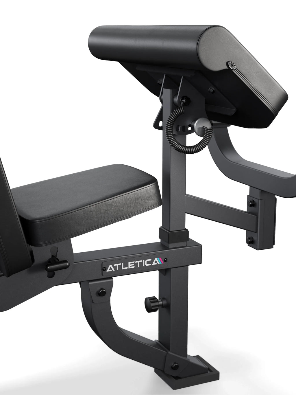 B2 Fullbody Weight Bench with Padded Seat and Back Surface, with LegMaster and ArmMaster Option 