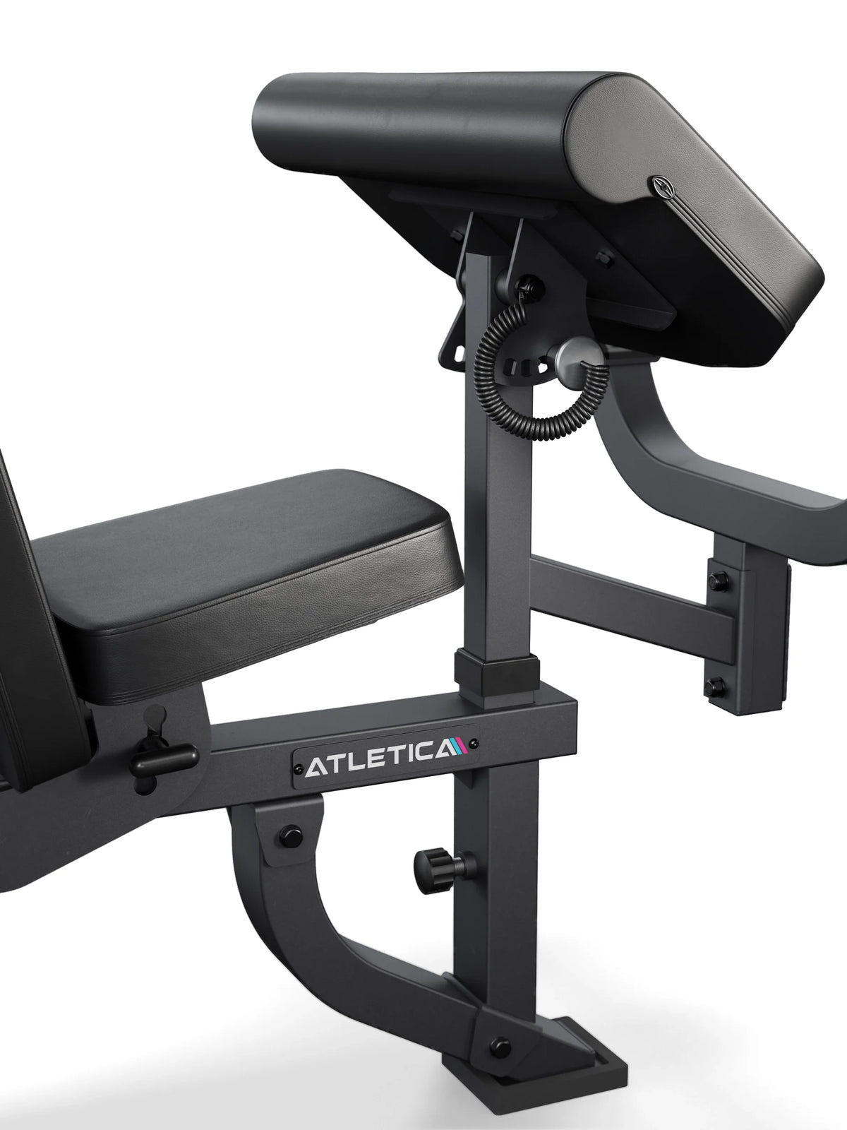 B2 Fullbody Weight Bench with Padded Seat and Back Surface, with LegMaster and ArmMaster Option 