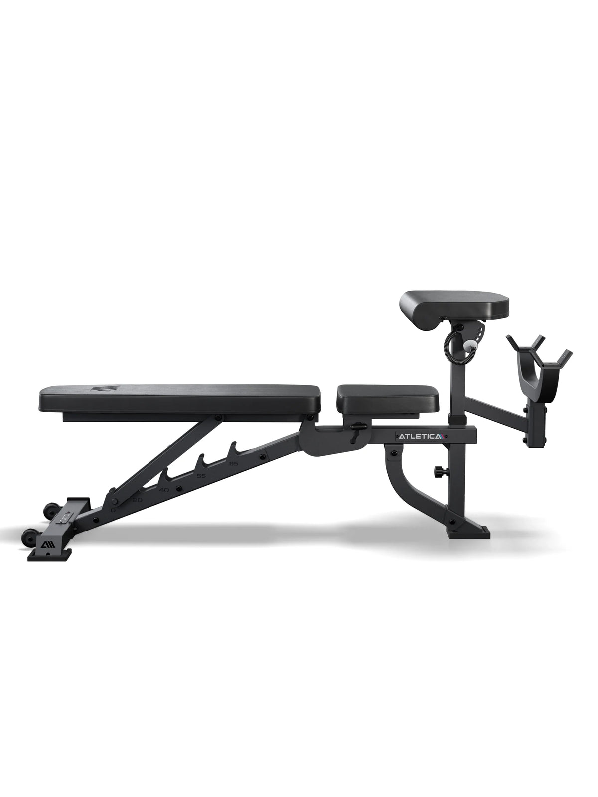 B2 Fullbody Adjustable Weight Bench - with ArmMaster option for biceps training
