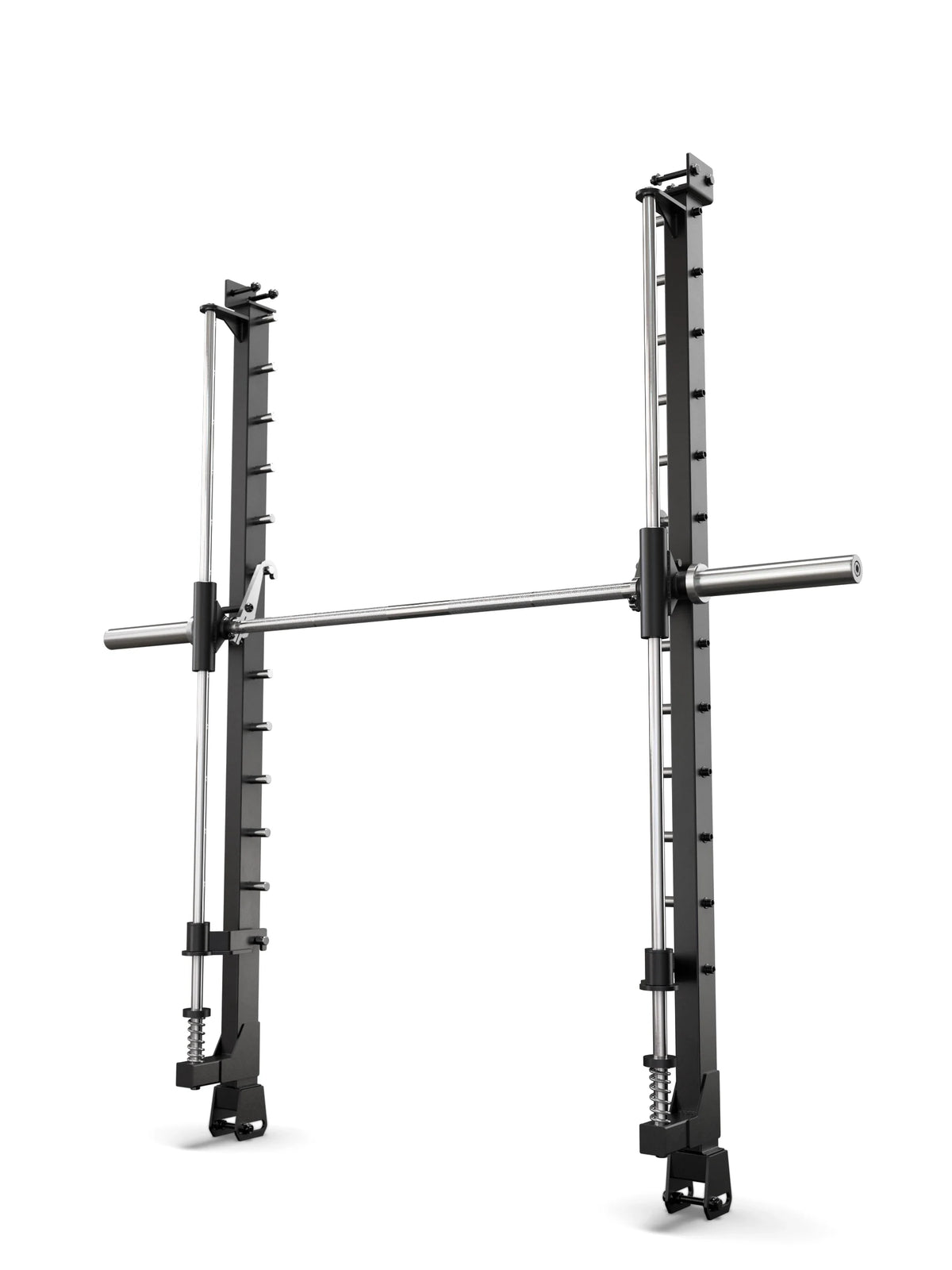 Atletica R7 Smith machine attachment, standalone angled view from the other side