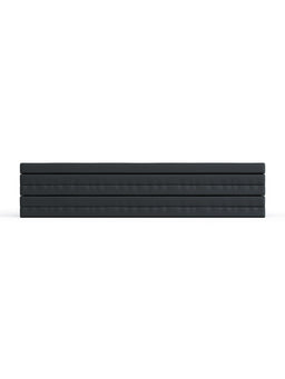 ZenFold - Folded Black Exercise Mat, for Gymnastics, Yoga and Stretching
