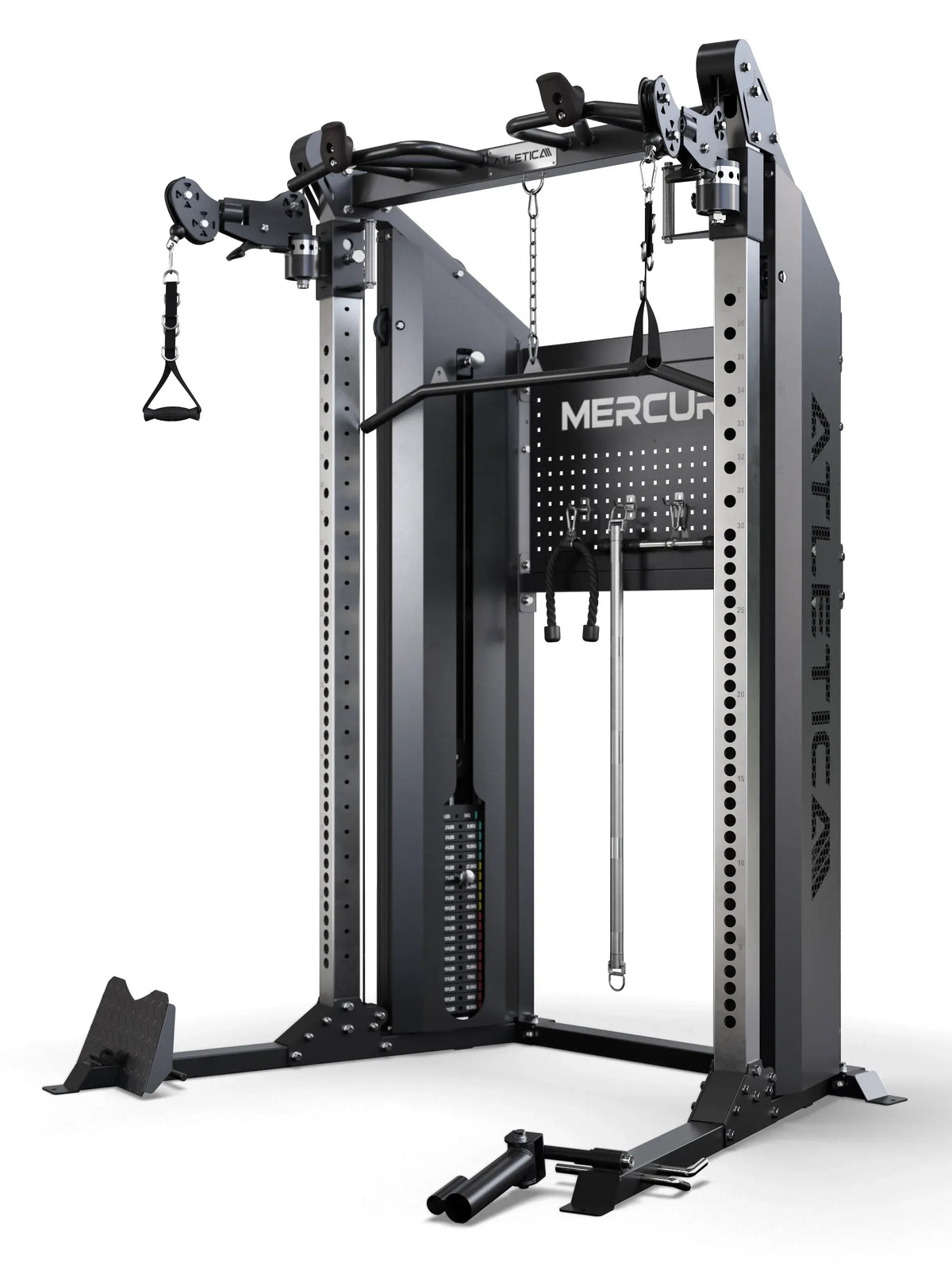Mercury Functional Trainer with cable pull, Pull-Up Bar and weight plate holder
