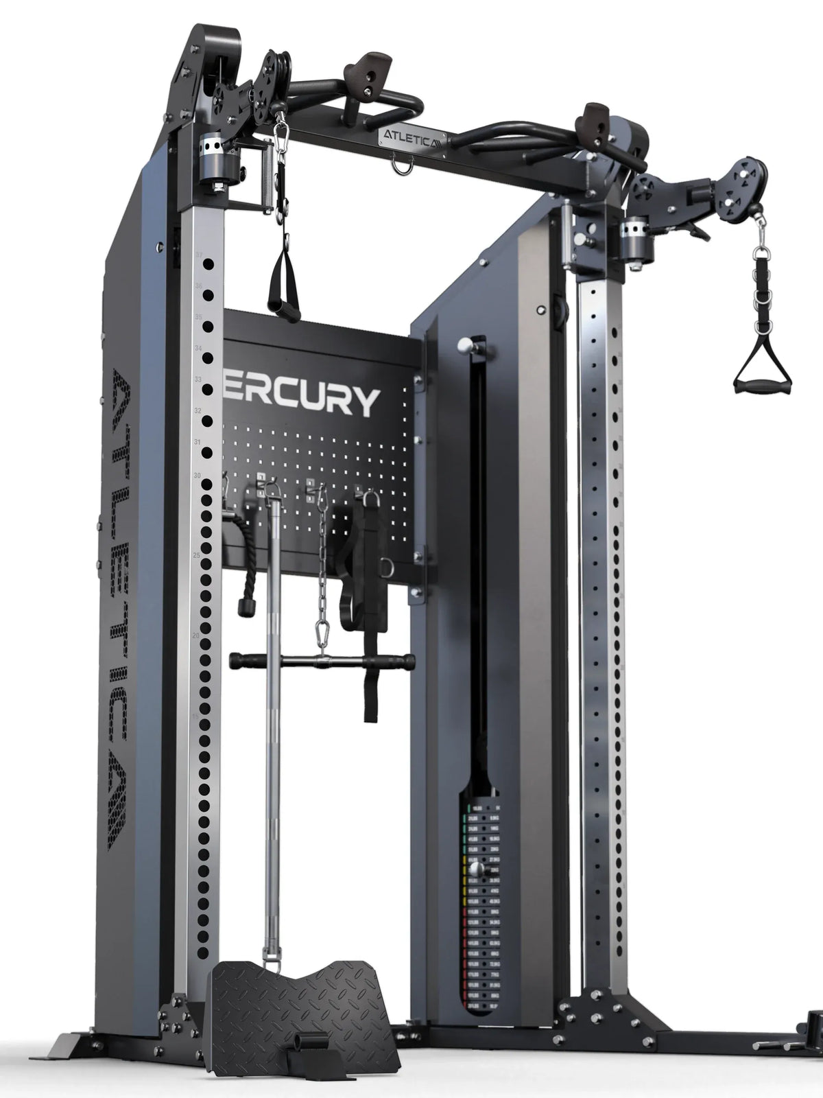 Mercury Functional Trainer with Cable Pulley, Pull-Up Bar and 2x200 lb Weight Stack