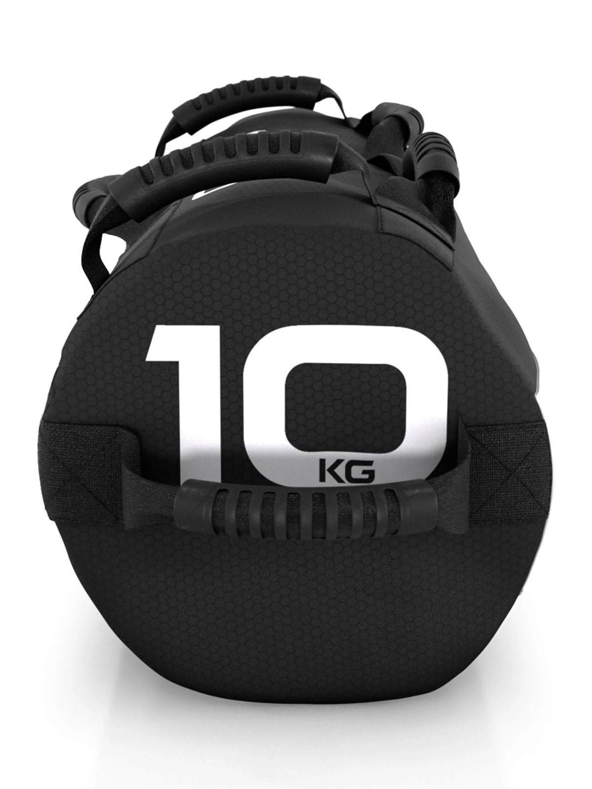 Sandbag 20 lb Power Bag with black surface and sturdy carry handles