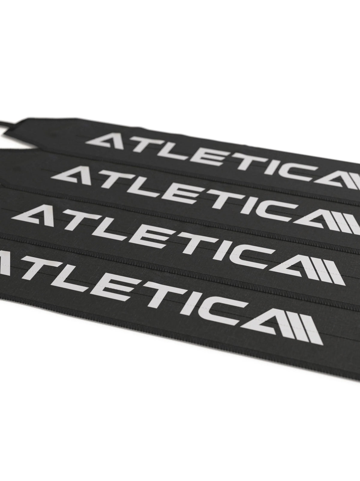 Wrist wraps - with black wraps, lying flat side by side