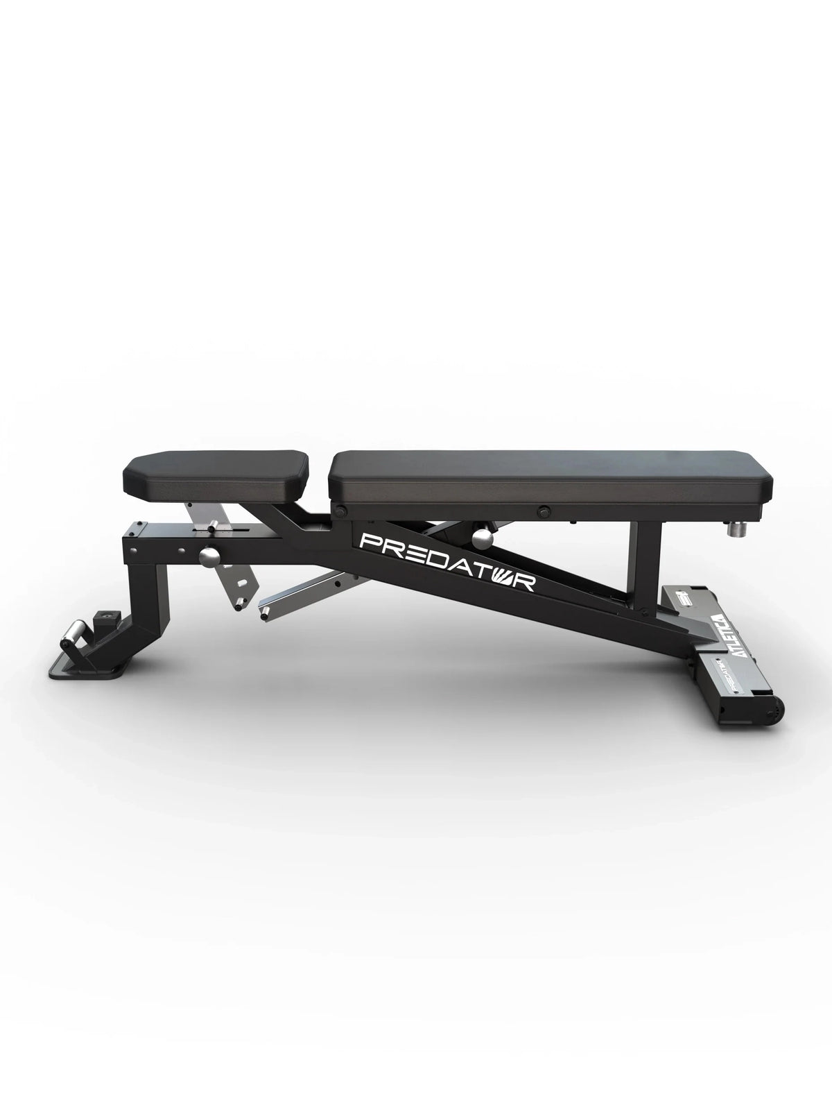 Atletica Predator EVO modular Weight Bench - Padding Width 10", Back Padding 35" for optimal Support Surface