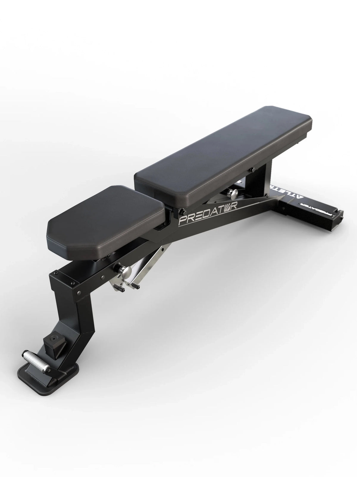 Atletica Predator EVO Modular Weight Bench - Flat Bench Position for Bench Press and Dumbbell Training