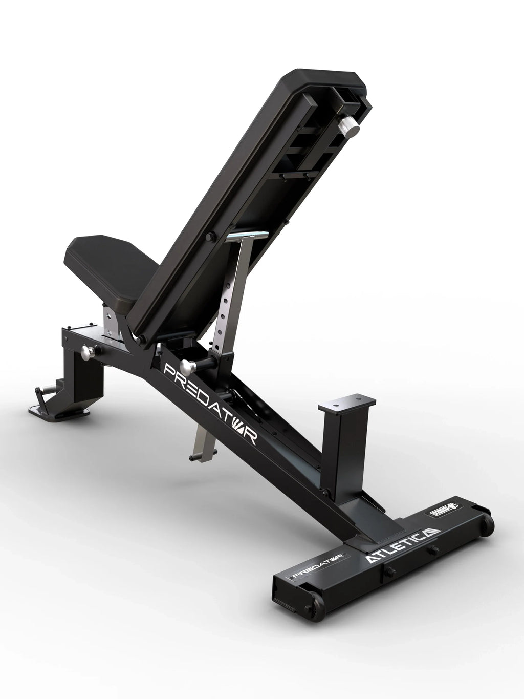 Atletica Predator EVO adjustable Weight Bench - incline bench position for the upper chest muscles and incline press