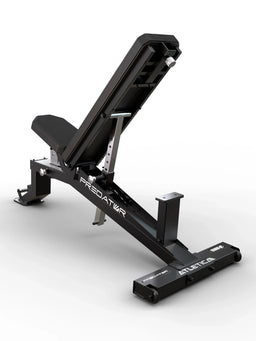Atletica Predator EVO adjustable Weight Bench - incline bench position for the upper chest muscles and incline press