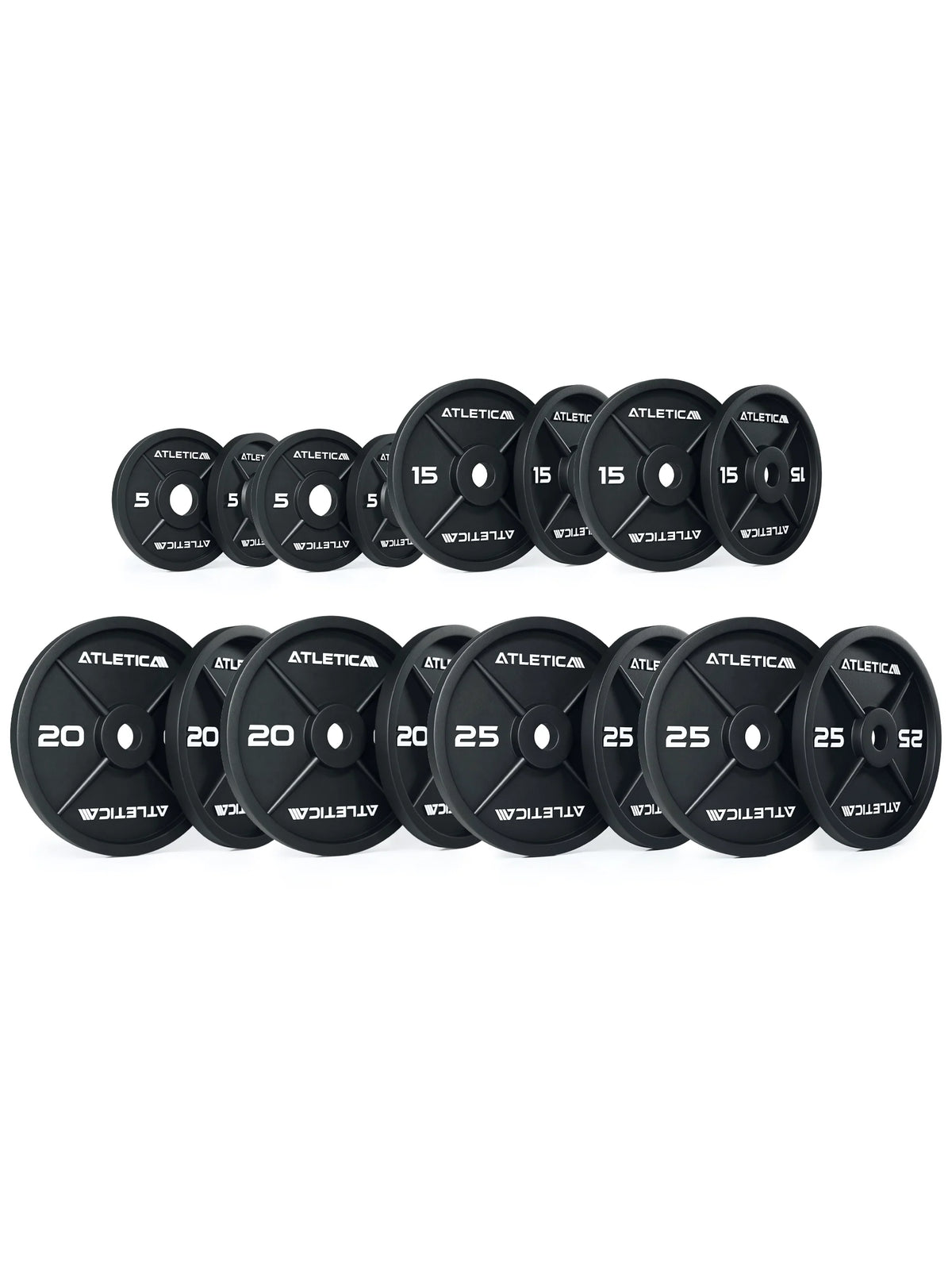 Armored Rhino Set - Black Iron Plates weight plates in various weights