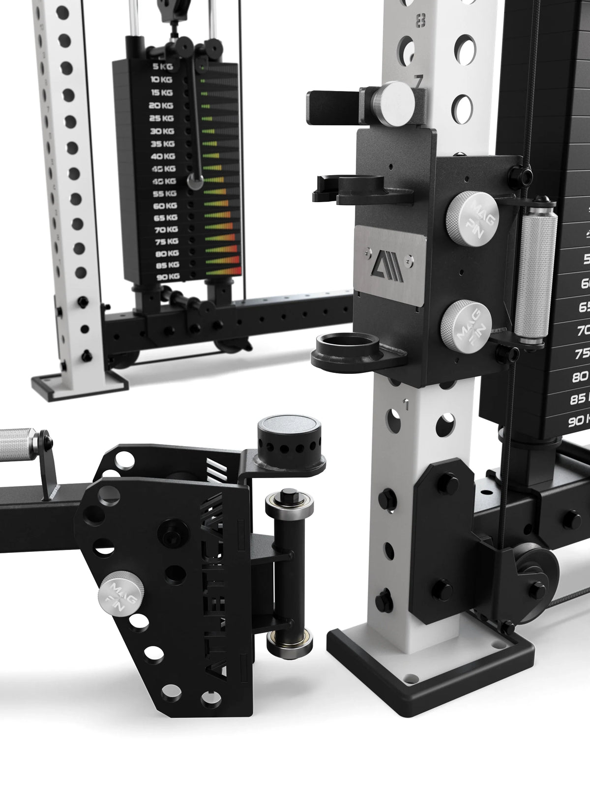 Atletica R8 Jammer Arms with ARC Technology – Adjustable Resistance Curve Directly on the Rack