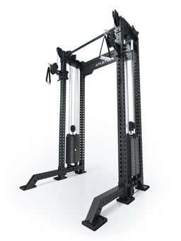 R8 Bradley Dual Cable Pulley Attachment with 380 lb weight stacks, for 16.5" Crossbar
