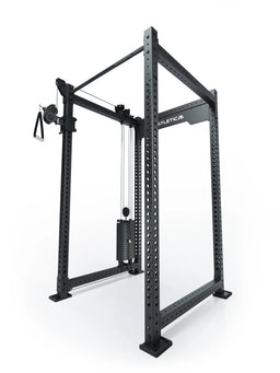 R8 Bradley Left cable pulley attachment with 190 lb weight stack, for 43-inch crossbar