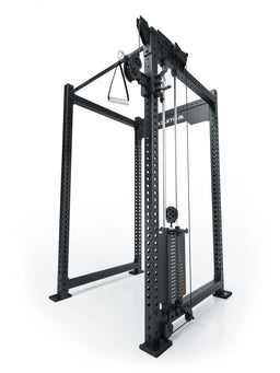 R8 Bradley - functional trainer with weight stack, cable pull, handle, metal frame