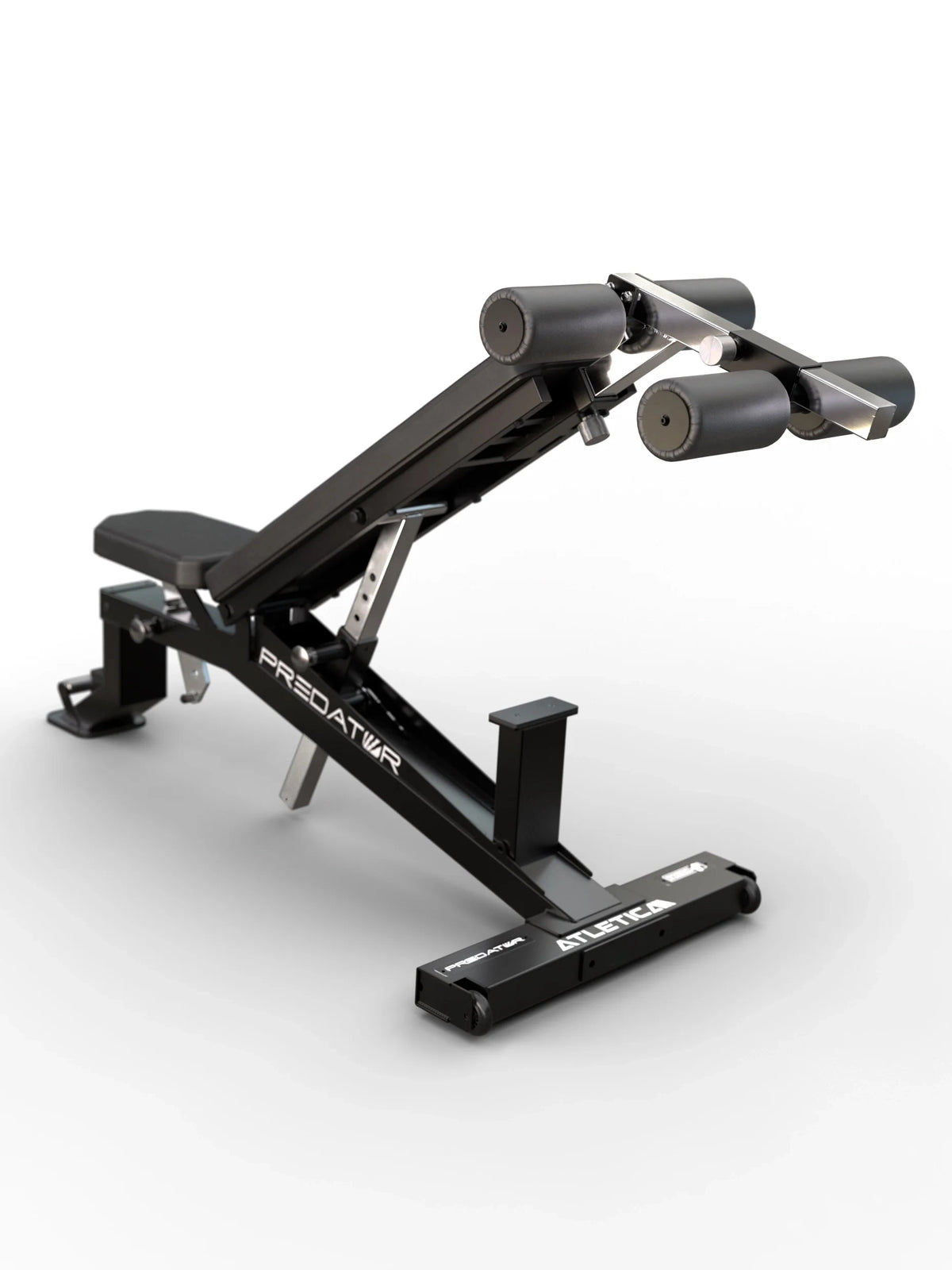 Evo Leg Blocker for Atletica Predator Weight Bench: Attachment for Intensive Core Training