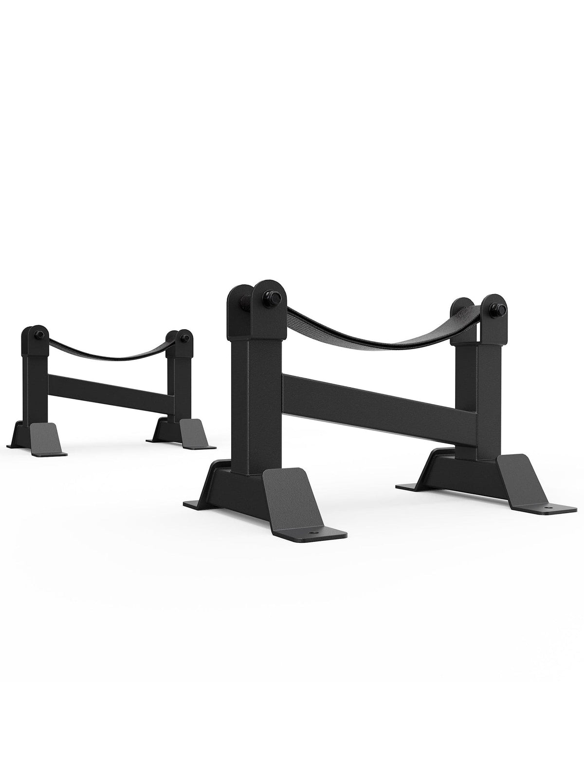 Barbell Rest Deadlift Station: convenient loading and unloading of the bar