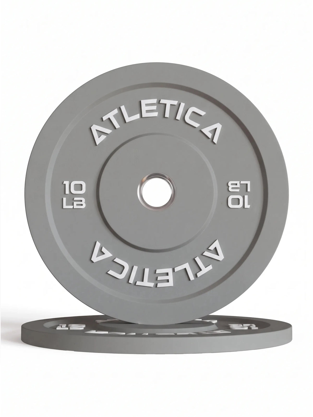 Alpha Barbell Set - Bumper Plate weight plate 10 lb gray 