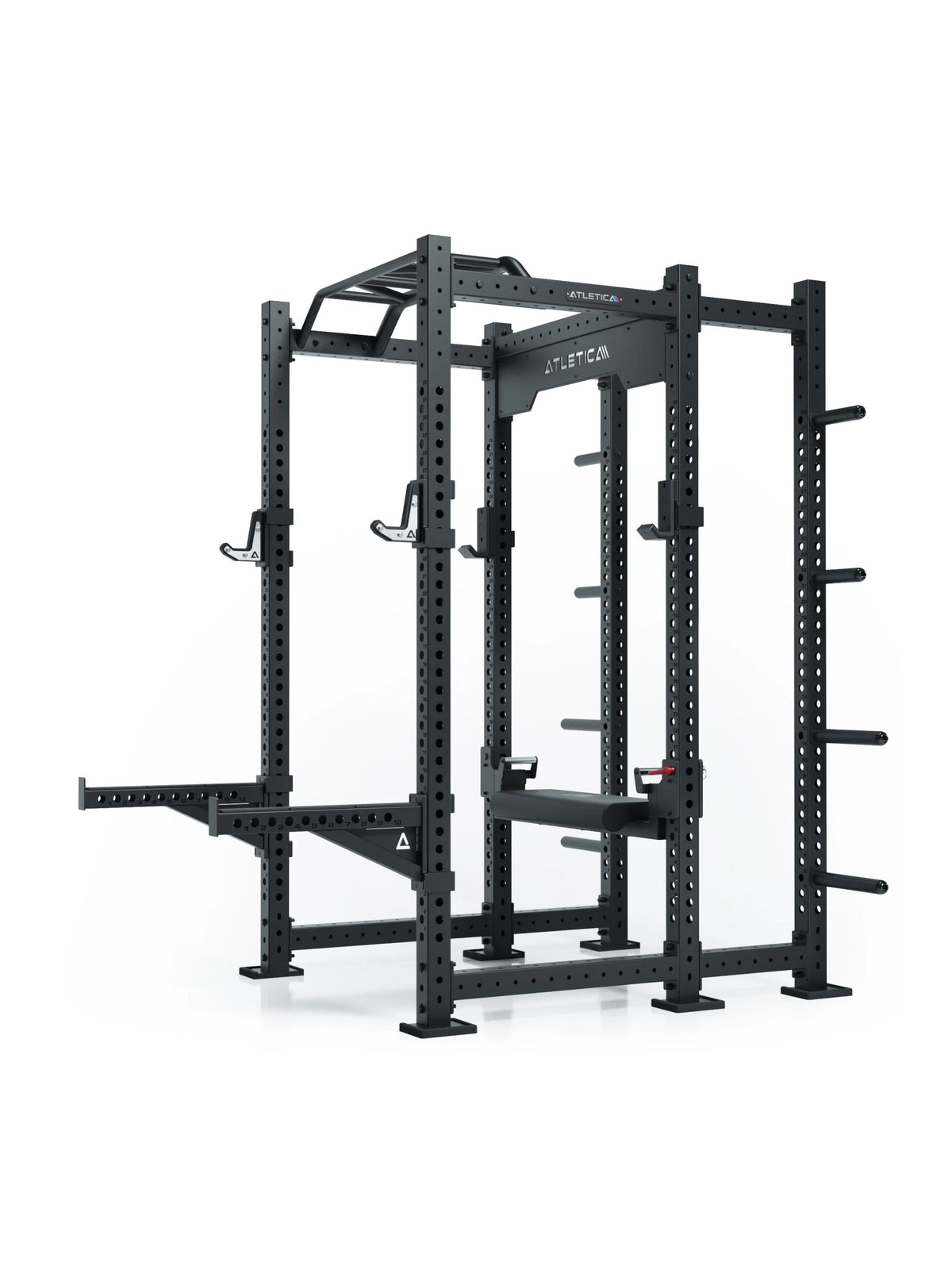 R8 Hip Thruster Pad detail padding and bracket on the Rack for Hip Thrusts