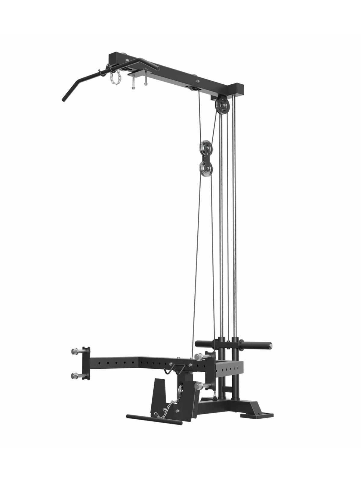 R8 Lat Pulldown with low row for Power Rack – compatible with 50 mm weight plates