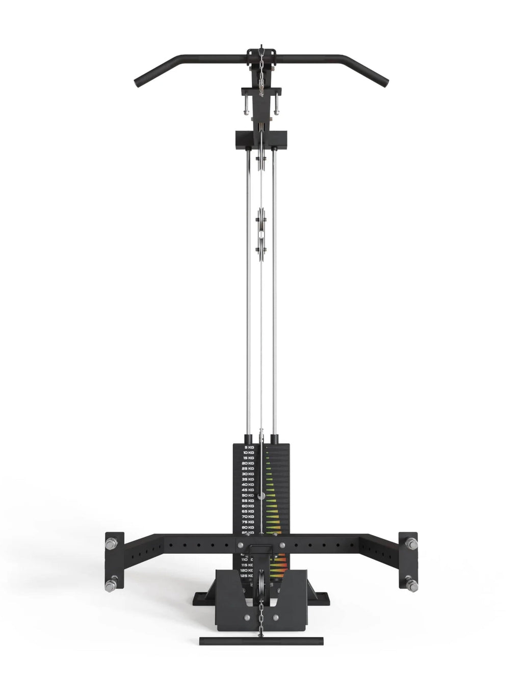 Lat Pulldown with Weight Stack R8 Series: Cable Pull for Maximum Extension of the Arms