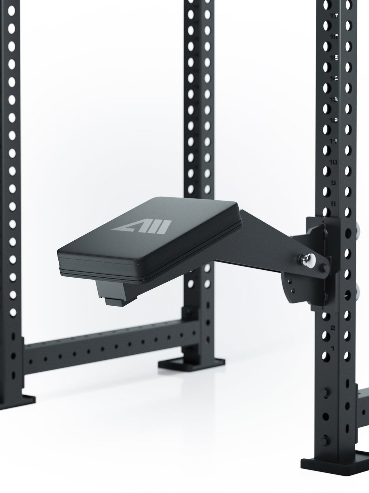 Atletica R8 Support Pad – padded arm rest pad for rack mounting with sturdy steel arm