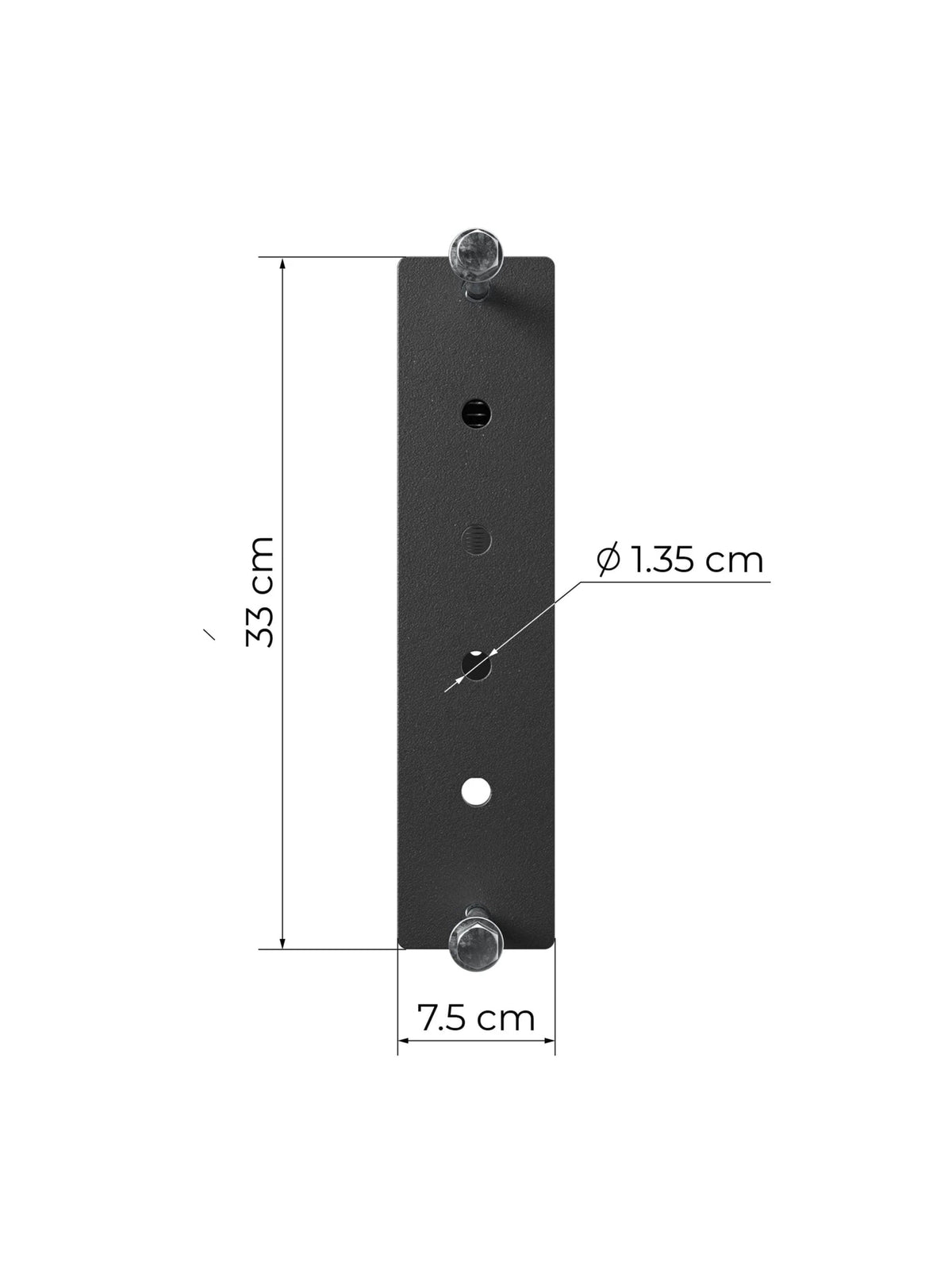 R8 Crossbar 43" – in pairs for symmetrical setup