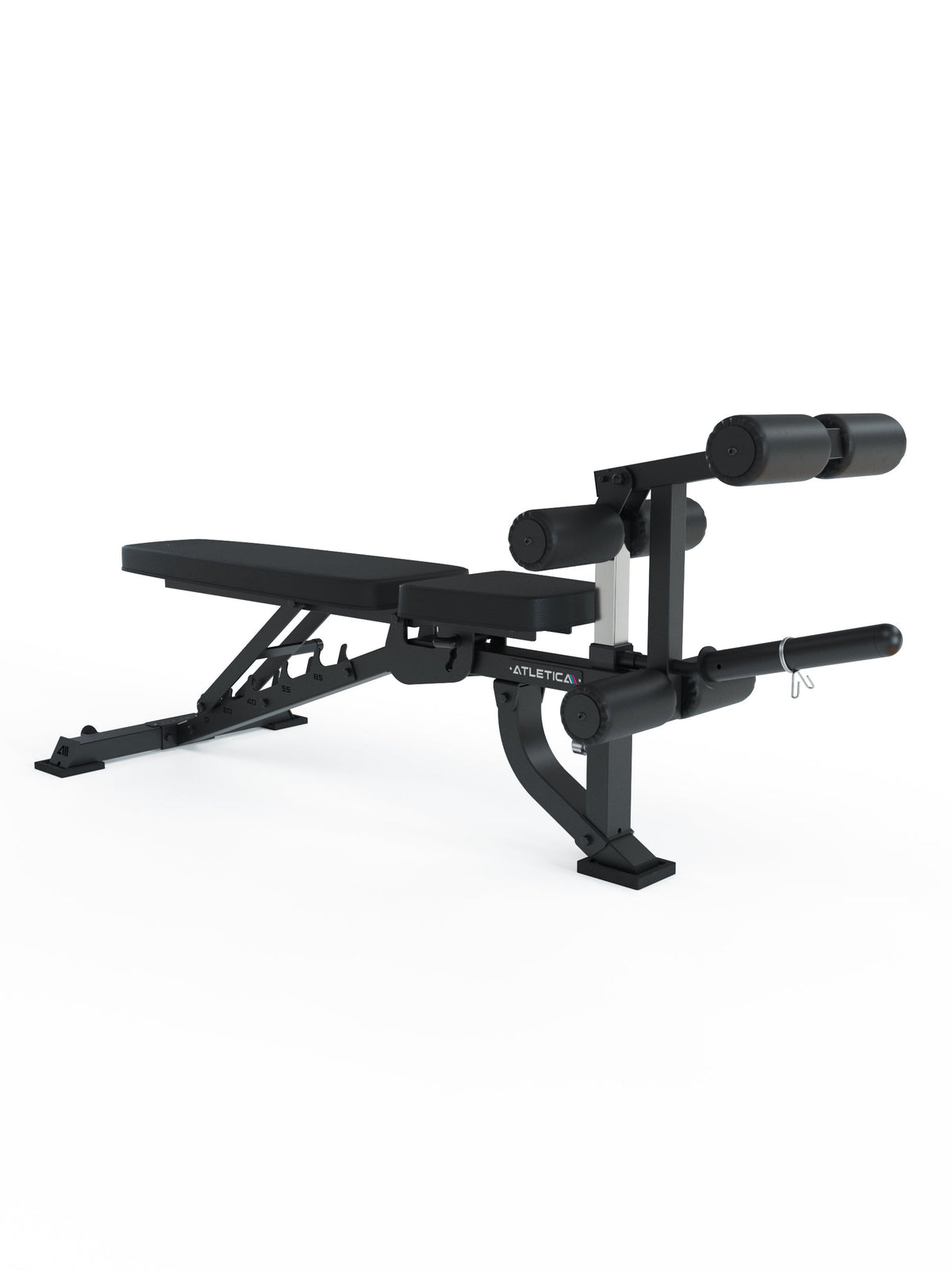 B2 LegMaster Weight Bench – compatible with dumbbells and barbells