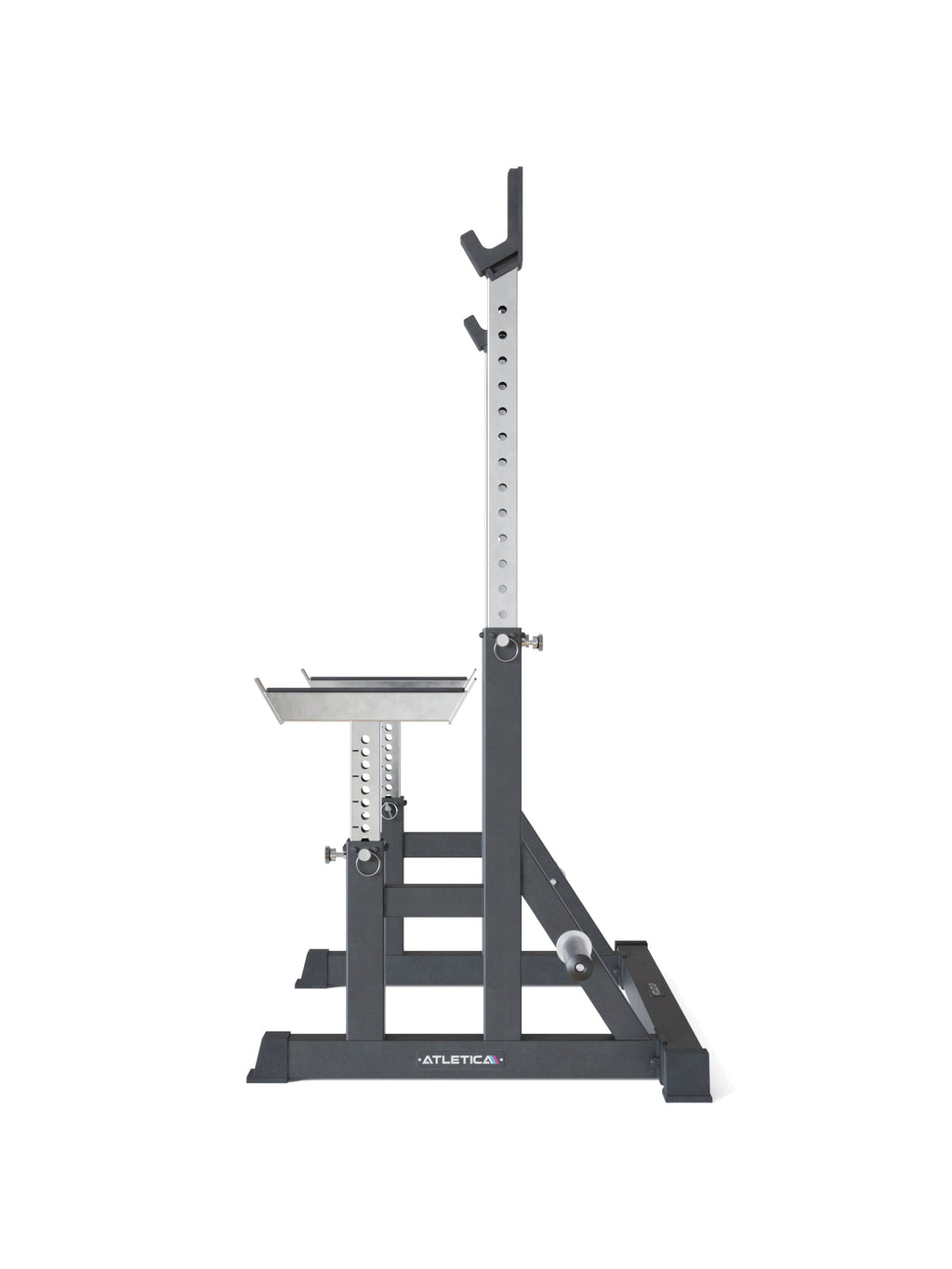 Atletica Dome squat rack, side view