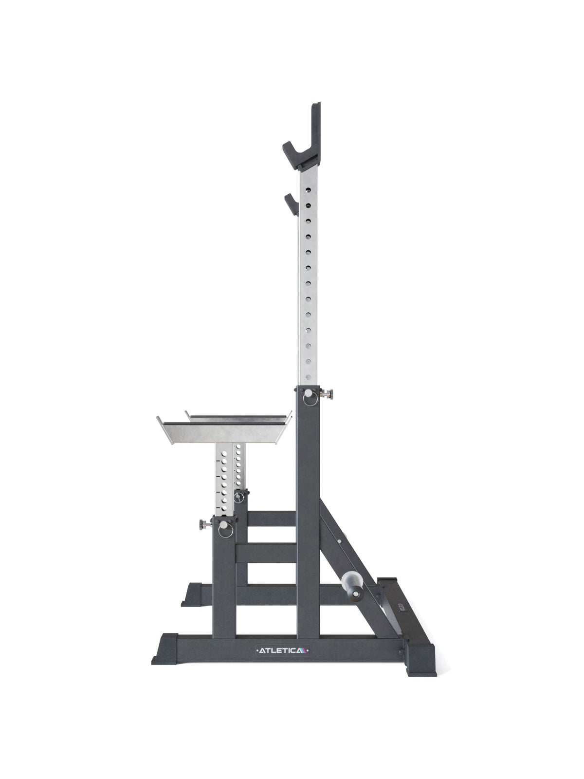 Atletica Dome squat rack, side view