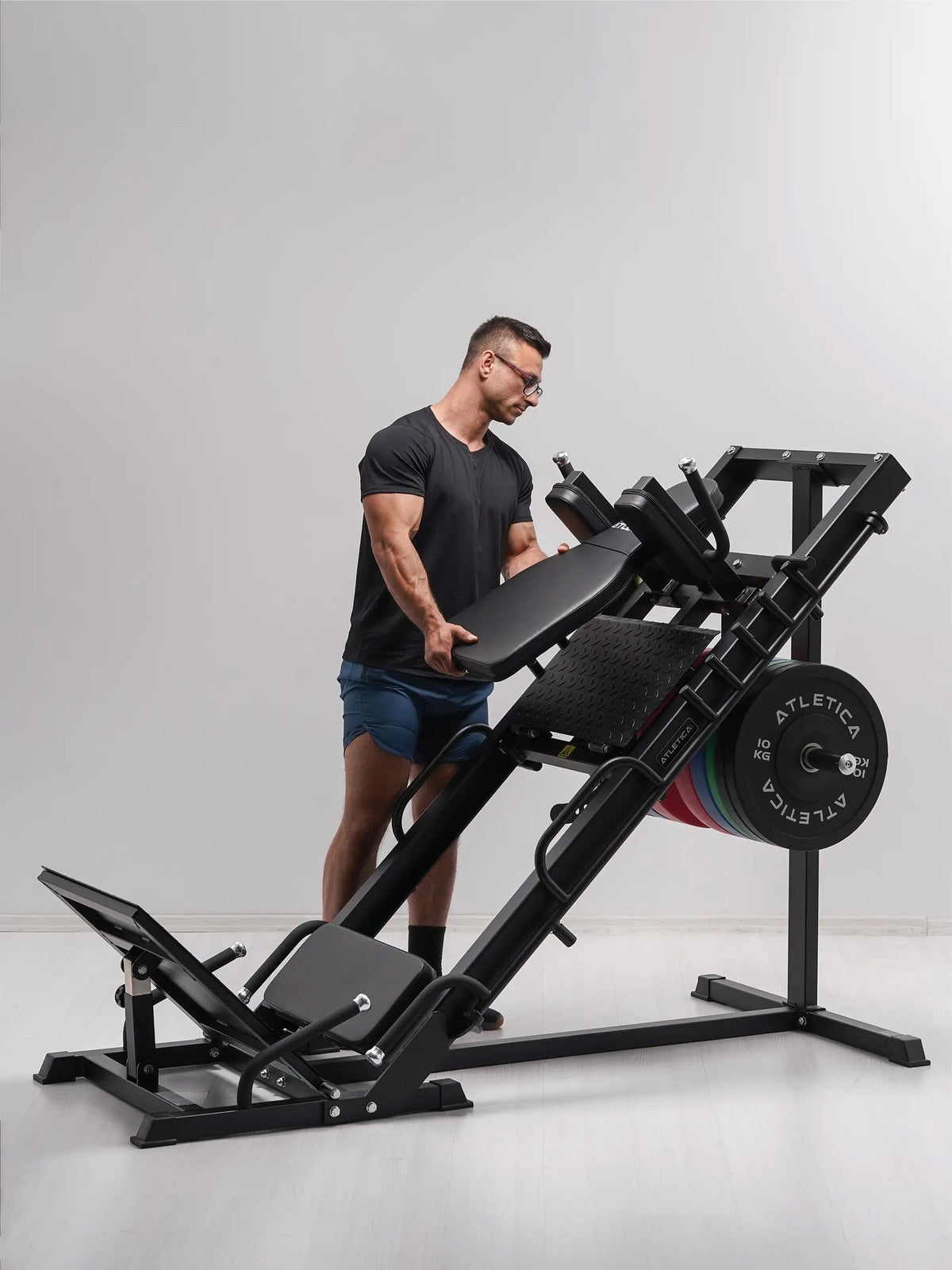 Atlas Set - Leg Press Hack Squat with adjustable backrest