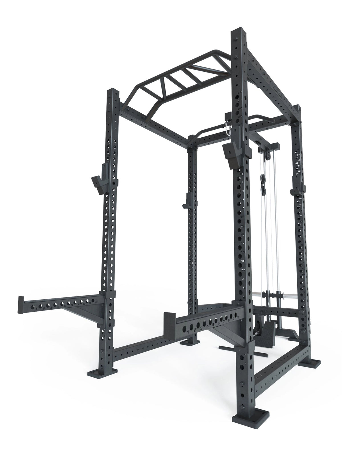 Atletica R8 Blade Power Rack – with Lat Pulldown and Multi-Grip Bar