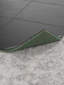SolidProtect Gym Flooring 108 sq ft: 0.8mm grain